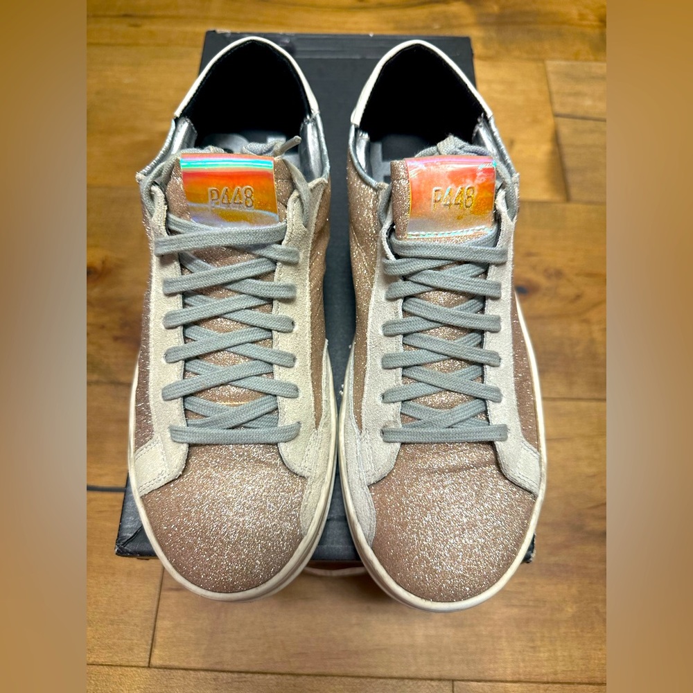 P448 Gold Sneakers